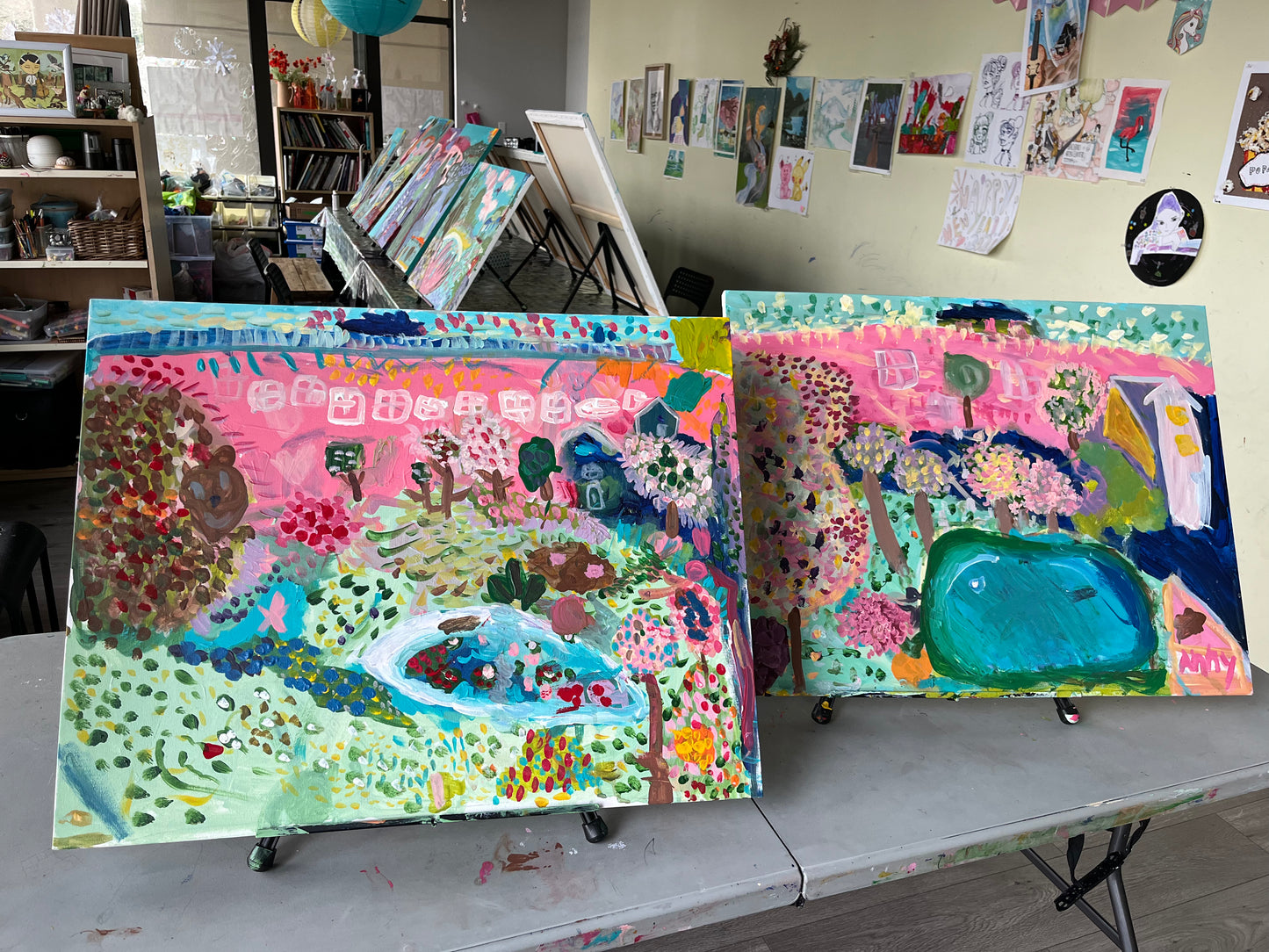 Port Coquitlam Young Artists Exhibition Art Creation Class