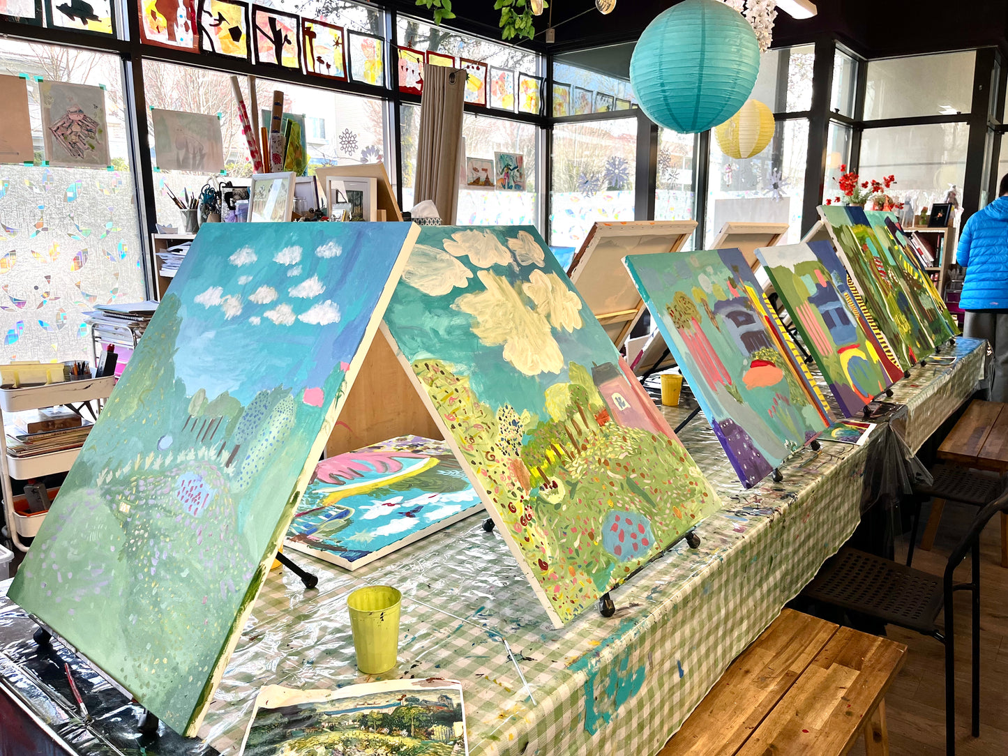 Port Coquitlam Young Artists Exhibition Art Creation Class