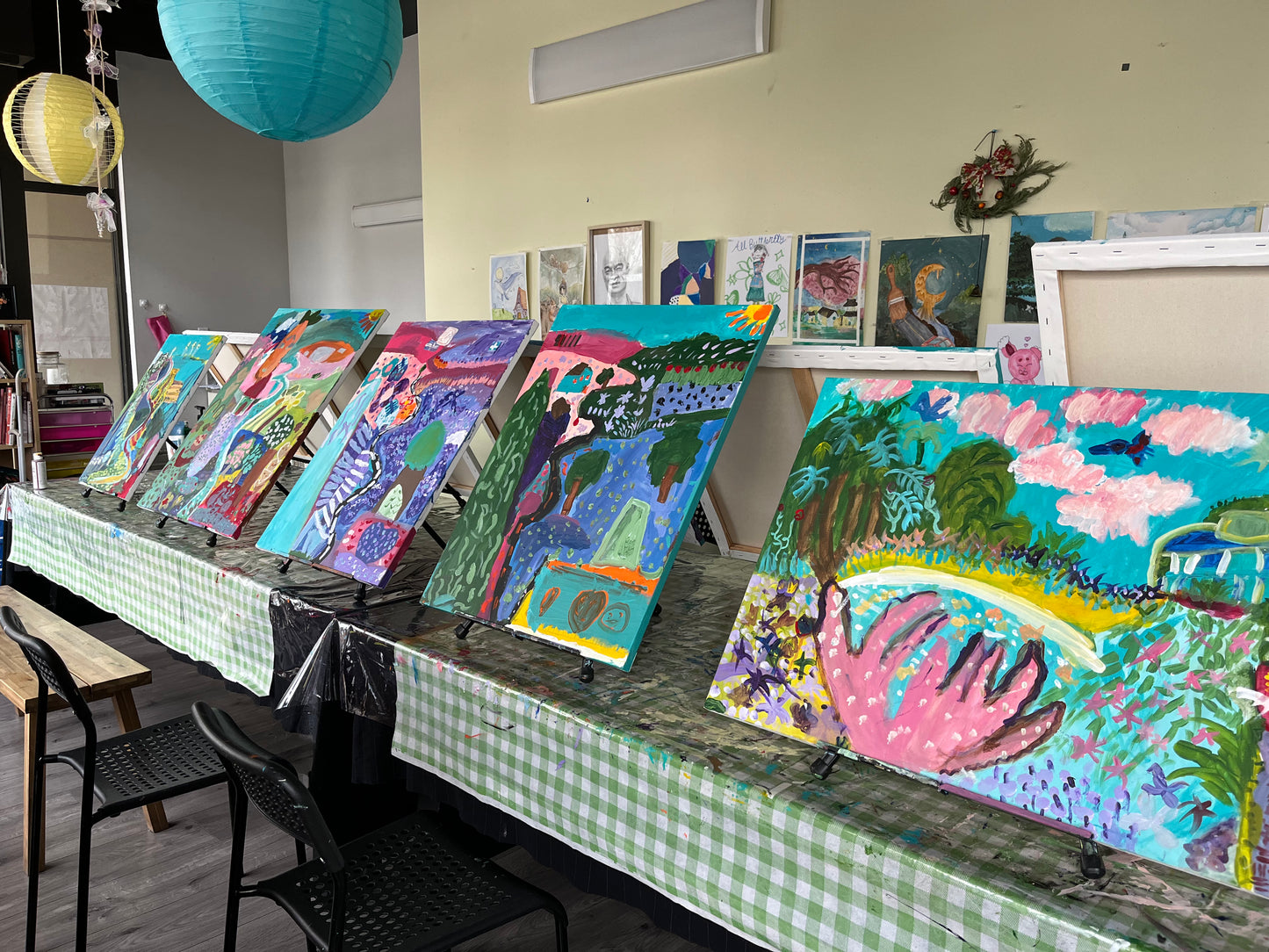 Port Coquitlam Young Artists Exhibition Art Creation Class