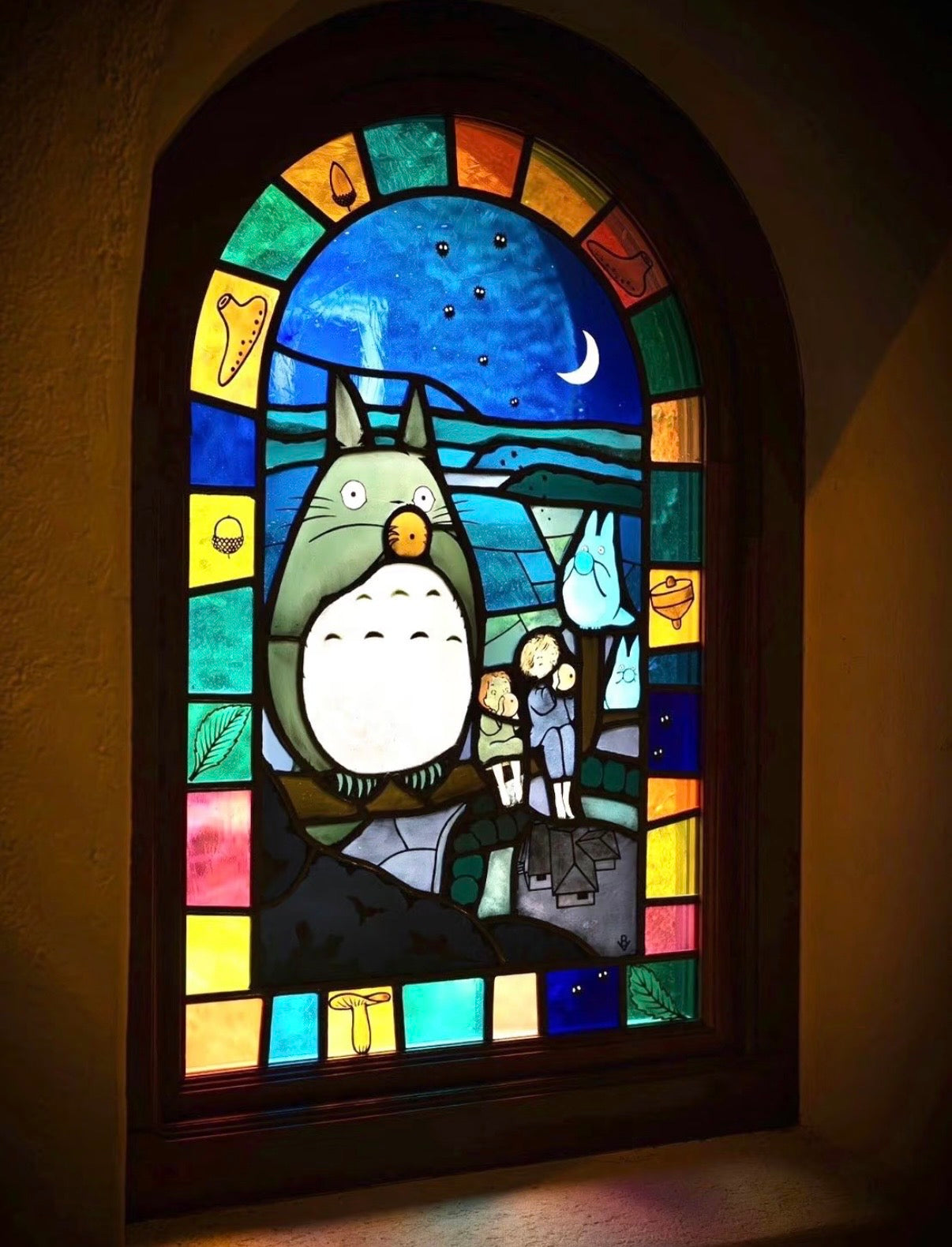 Port Coquitlam July 5 Workshop-Ghibli Stainglass Window Making