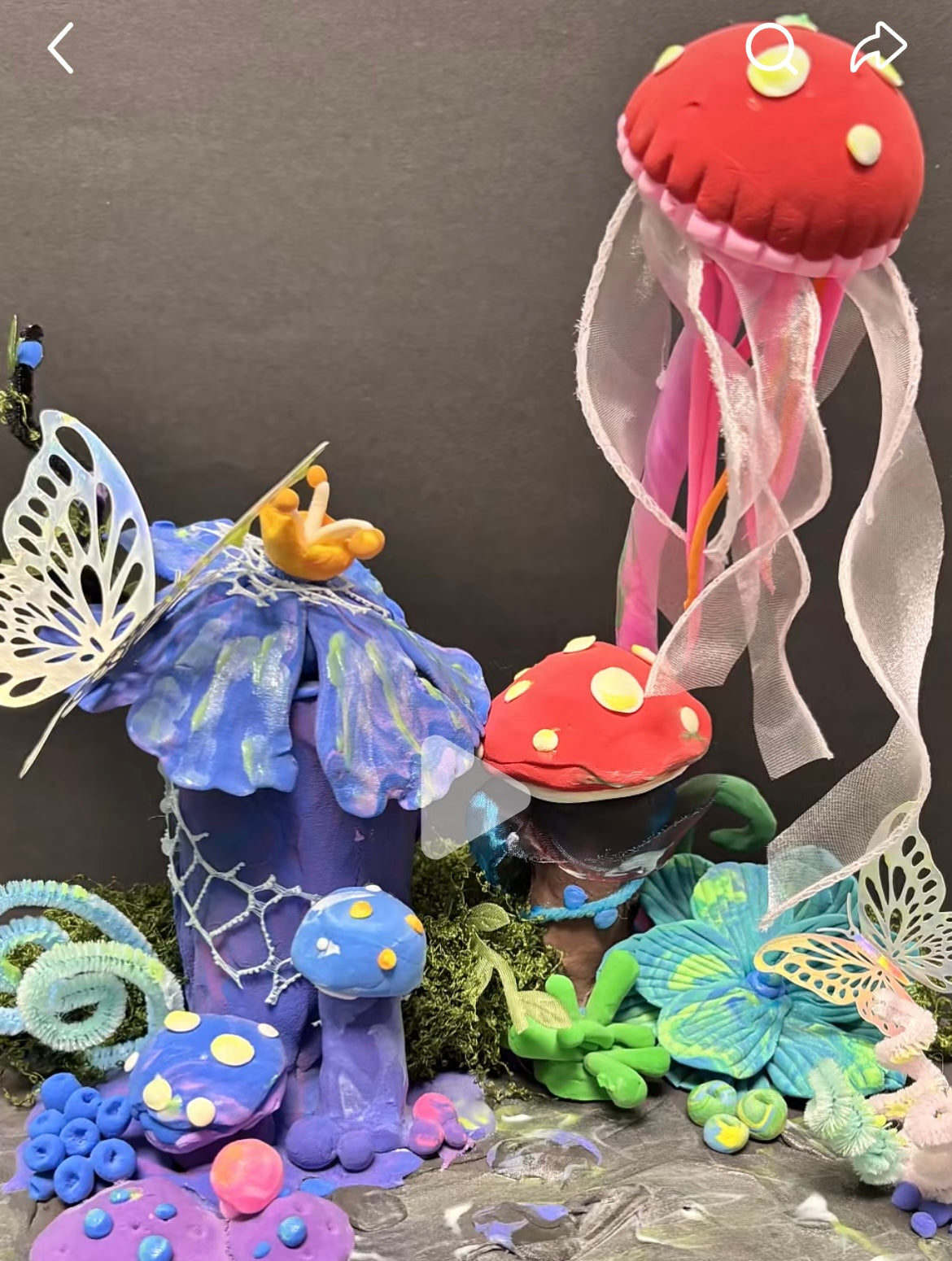 Port Coquitlam Art Work Shop-Avatar Glow in the Dark Pandora Clay Model